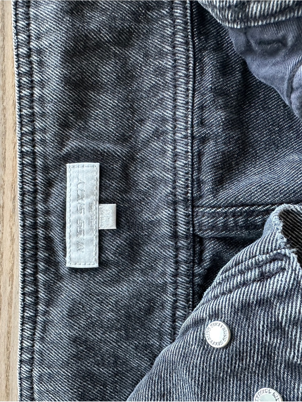 Miss Sixty Black Washed Denim Mini Skirt Brand New - Picture 5 of 9
